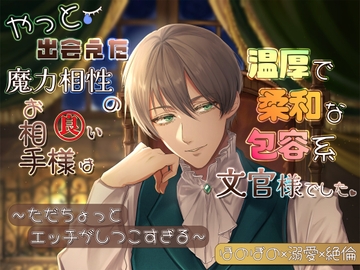 やっと出会えた魔力相性の良いお相手様は、温厚で柔和な包容系文官様でした [Write a novel for you!]