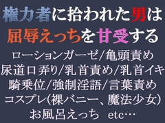 権力者に拾われた男は、屈辱えっちを甘受する [明け方]