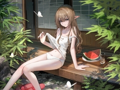 近所の「のじゃロリエルフ」で精通して人生台無しにされた僕の夏休み [御門レイ]