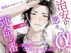 「※愛してる。お前が俺のツガイで、俺の全部だ。」治安の悪そうなαは運命の番でした〜分離不安×欲情がっつきSEX⇒愛され番の∞連続絶頂えっち♡ #発情オメガバース [エーテル@オメガバース専門サークル]