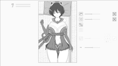 寝ているツバキにいたずらするゲーム [かわやか屋]