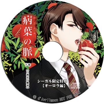 『病葉（わくらば）の脈』〈白洲宏行艶書〉下巻【シーガル特典】『オーロラ編』 [ダブリルムーン]