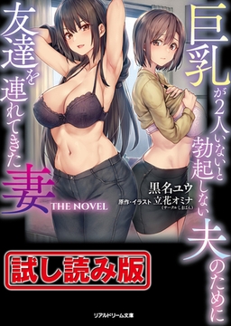 【無料お試し版】巨乳が2人いないと勃起しない夫のために友達を連れてきた妻　THE NOVEL [キルタイムコミュニケーション]