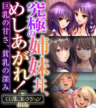 究極の姉妹丼、めしあがれ！～巨乳の甘さ、貧乳の深み～【CG集コレクションBIG】 [どろっぷす！]