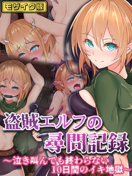 盗賊エルフの尋問記録～泣き叫んでも終わらない10日間のイキ地獄～ モザイク版 [どろっぷす！]