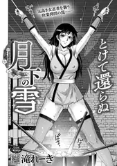 とけて還らぬ月下の雪