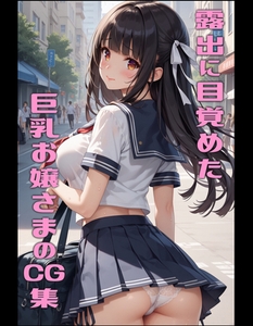 露出に目覚めた巨乳お嬢さまのCG集 [ラビットフット]