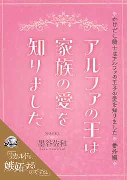 アルファの王は家族の愛を知りました～かけだし騎士はアルファの王子の愛を知りました番外編～ [二見書房]