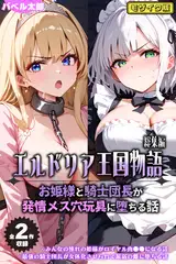 【全2作収録】エルドリア王国物語 総集編 ～お姫様と騎士団長が発情メス穴玩具に堕ちる話～ モザイク版