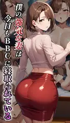 僕の強気な妻は今日もBBCに寝取られている