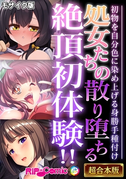 処女たちの散り堕ちる絶頂初体験！！ ～初物を自分色に染め上げる身勝手種付け～【超合本シリーズ】 モザイク版 [どろっぷす！]