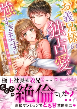 お義兄様の独占愛が強すぎます！～エリート社長と溺甘同居～ [ヴァニラ文庫]