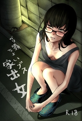 ガリ眼鏡ちょいブス家出女 [ナンバーナイン]