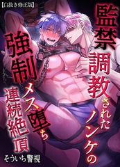 監禁調教されたノンケの強○メス堕ち連続絶頂【白抜き修正版】 [クロスフォリオ出版]