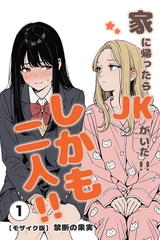 家に帰ったらJKがいた！！しかも二人！！①(単話)【モザイク版】
