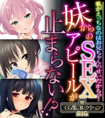 妹からのSEXアピールが止まらない！？ ～私がえっちなのはお兄ちゃんのせいだからっ！～【CG集コレクションBIG】 [どろっぷす！]