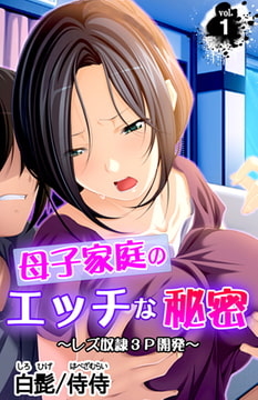 母子家庭のエッチな秘密 ～レズ奴○3P開発～ 第1巻 [侍侍]