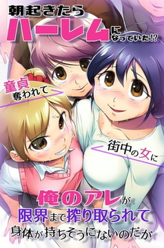 朝起きたらハーレムになっていた!?童貞奪われて街中の女に俺のアレが限界まで搾り取られて身体が持ちそうにないのだが [デジタルコミック流通ネットワーク]