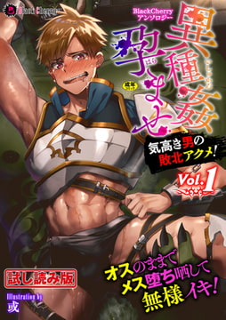 【無料お試し版】BlackCherryアンソロジー 異種姦孕ませ 気高き男の敗北アクメ!Vol.1 [キルタイムコミュニケーション]