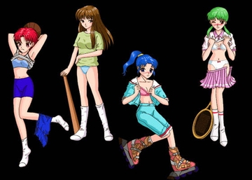 スポーツ美少女スクリーンセーバー [Yaneura Koubou]