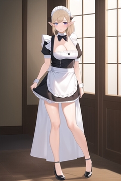 貴族ご主人様とエルフメイドの夜伽 [星の人]