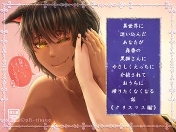 異世界に迷い込んだあなたが保護してくれた森番の黒猫さんにやさしくえっちに介抱されておうちに帰りたくなくなる話《クリスマス編》 [pH-tissue]