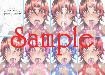 【佐伯文女忍者】イラスト集 [Lan_illustrator]