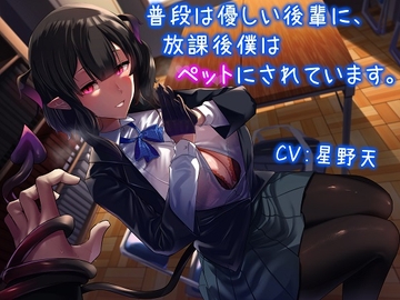 普段は優しい後輩に、放課後僕はペットにされています。 [雪荷風ノ宿]