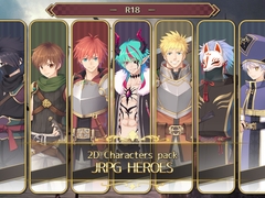 
        2D characters pack JRPG HEROS R18
      