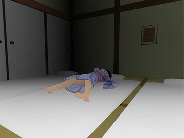 久しぶりに家族で旅館に泊まったら姉の寝相が悪いので夜○いしてみた件 [flexible]