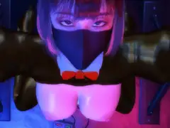 拘束逆バニー責め