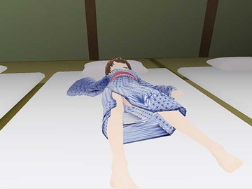 久しぶりに家族で旅館に泊まったら妹の寝相が悪いのでいたずらしてみた件 [flexible]