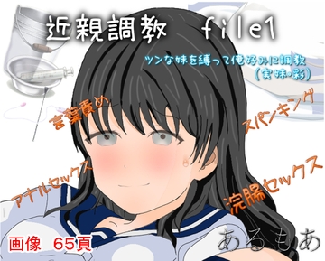 近親調教file1 ツンな妹を俺好みに調教 [あるもあ]