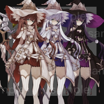 立ち絵素材03(3種セット) [moff]