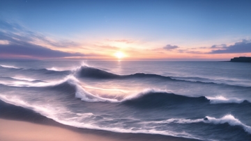 海の背景素材3 [めいの本アカ]