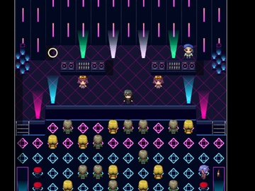 RPGツクールMV・MZ用 マップチップ・タイルセット02 『ナイトクラブ・SF・サイバーパンク・秘密基地・闇カジノ』 [タイルセット/マップチップ習作所]