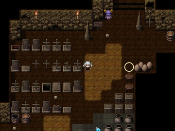 RPGツクールMV・MZ用 マップチップ・タイルセット03 『カタコンベ・地下墓地・深淵・洞窟・ダンジョン』 [タイルセット/マップチップ習作所]