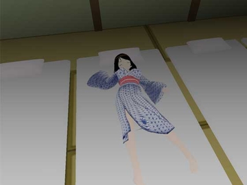 久しぶりに家族で旅館に泊まったらママの寝相が悪いので夜○いしてみた [flexible]