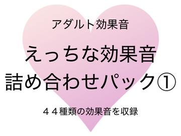 [アダルト効果音素材]えっちな効果音詰め合わせパック1[著作権フリー] [大人の音素材]