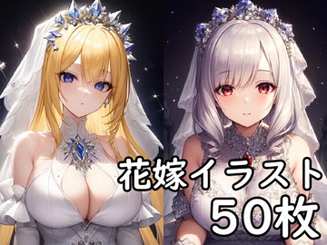 ヒロインの花嫁イラスト [OblivionSoft]