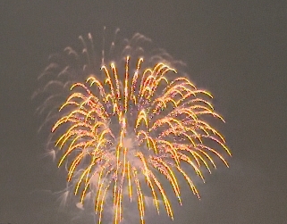 【フリー音素材】 田舎町で観た花火 【32bit float 超ダイナミックレンジ】 [-0.5dB]