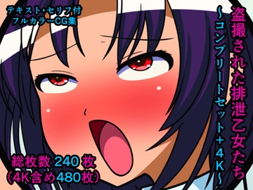 盗撮された排泄乙女たち～コンプリートセット+4K～ [人工美少女製作所]