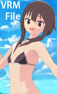 【VRM 同人作品】水着めぐみん(このすば) [Type X]