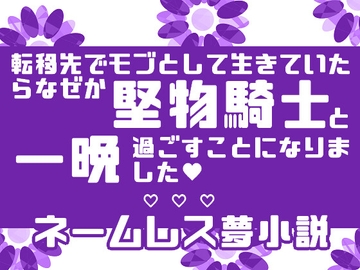 転移先でモブとして生きていたらなぜか堅物騎士と一晩過ごすことになりました [星月夜]