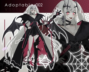 銀髪の吸血鬼 [sozai]