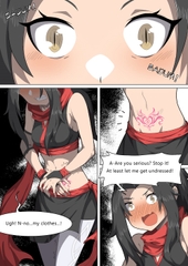 The two faced girl / 二重少女 [zobbie265]