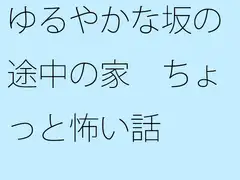 ゆるやかな坂の途中の家 ちょっと怖い話
