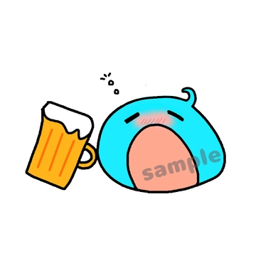 ゆるいスライム(酒) [ココのアトリエ]