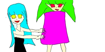 レズが女友達に告白したら断られて復讐に水着を脱がす [ナツ]