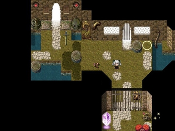 RPGツクールMV・MZ用 マップチップ・タイルセット08『迷宮・遺跡・廃墟・ダンジョン・天空の塔・植物迷宮』 [タイルセット/マップチップ習作所]